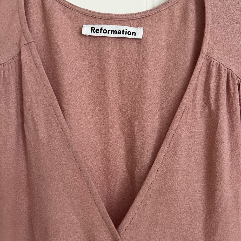 Reformation Pink Dress